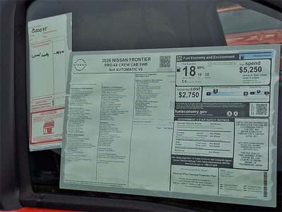 2026 Nissan Frontier PRO-4X