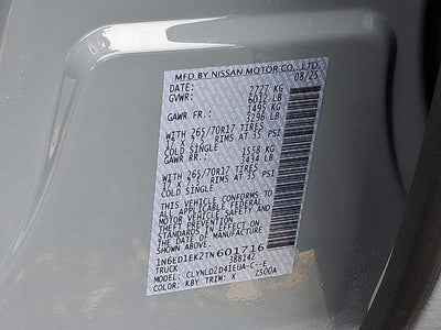 2026 Nissan Frontier PRO-4X