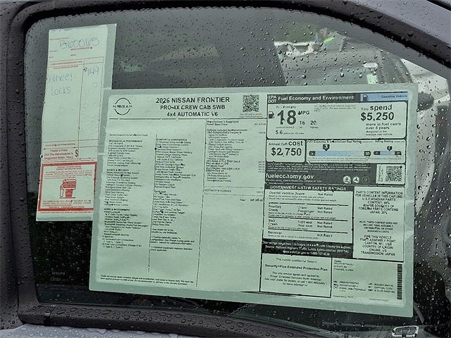 2026 Nissan Frontier PRO-4X