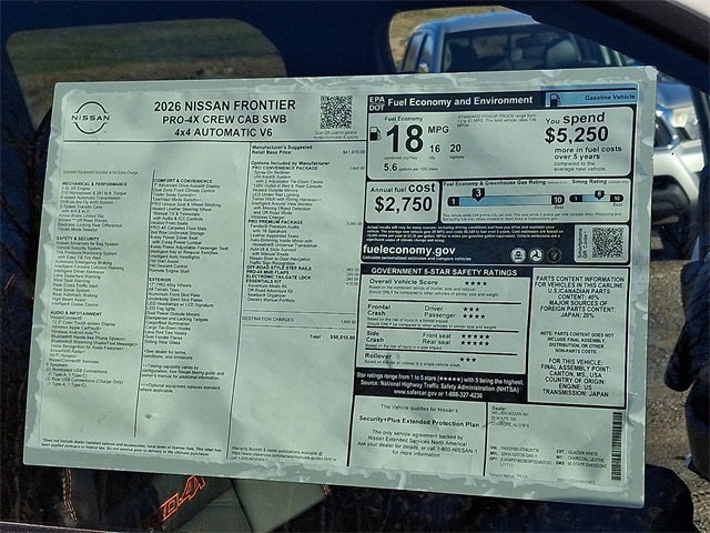 2026 Nissan Frontier PRO-4X