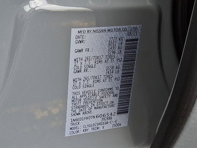 2026 Nissan Frontier PRO-4X