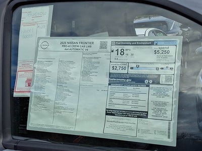 2026 Nissan Frontier PRO-4X
