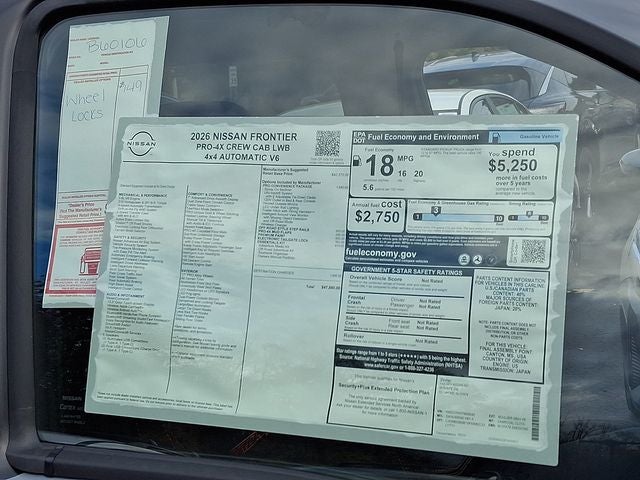 2026 Nissan Frontier PRO-4X