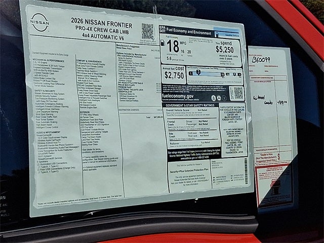 2026 Nissan Frontier PRO-4X