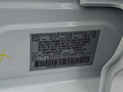 2025 Nissan Sentra SV