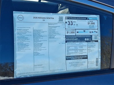 2026 Nissan Sentra SV