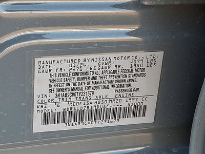 2026 Nissan Sentra SV