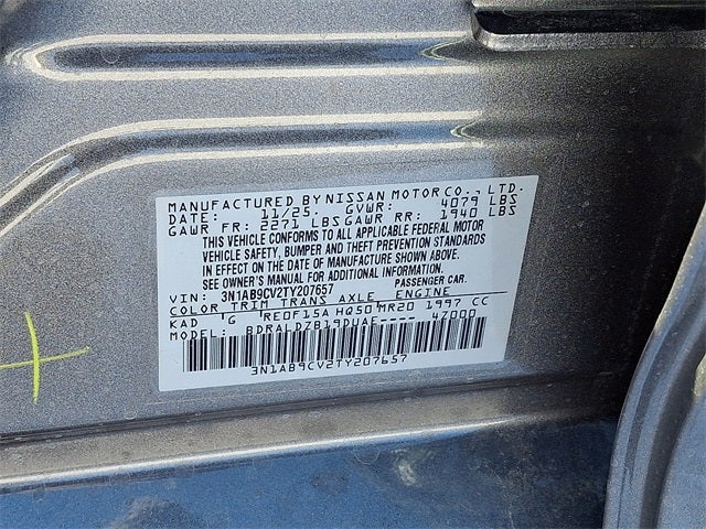 2026 Nissan Sentra SV