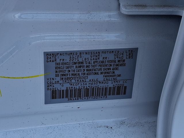 2026 Nissan Sentra SV