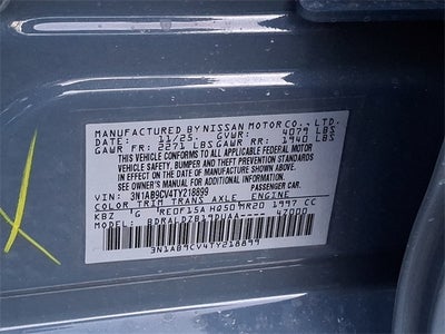 2026 Nissan Sentra SV