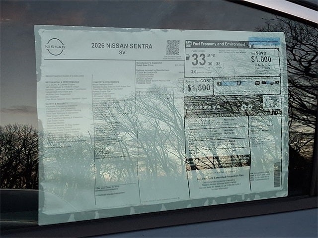 2026 Nissan Sentra SV