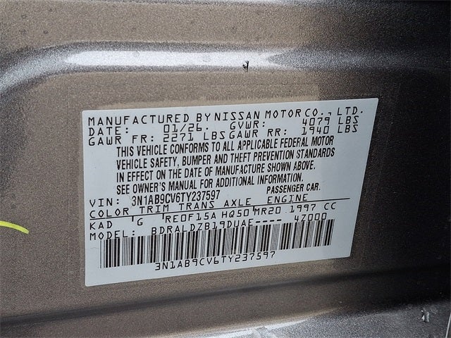 2026 Nissan Sentra SV