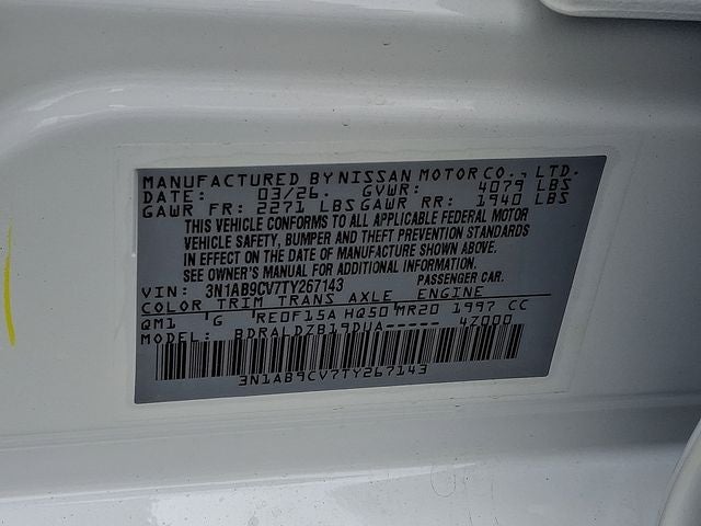 2026 Nissan Sentra SV