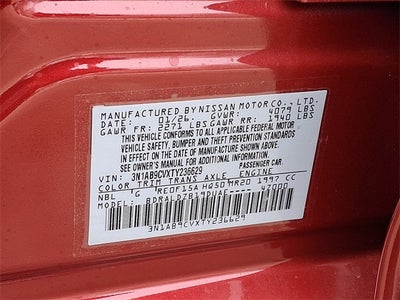 2026 Nissan Sentra SV