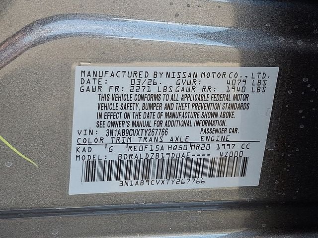 2026 Nissan Sentra SV