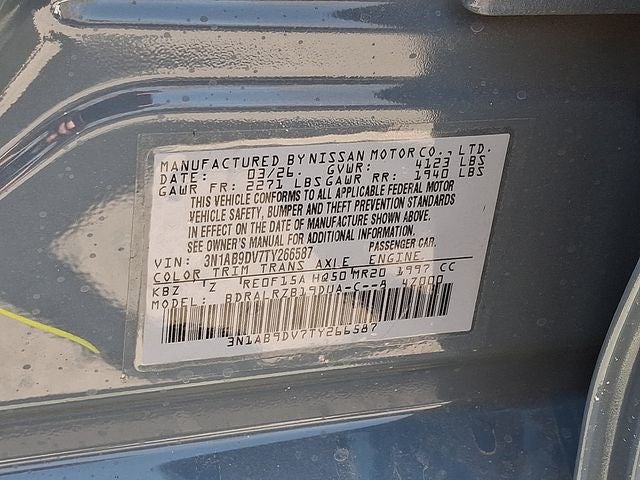 2026 Nissan Sentra SR