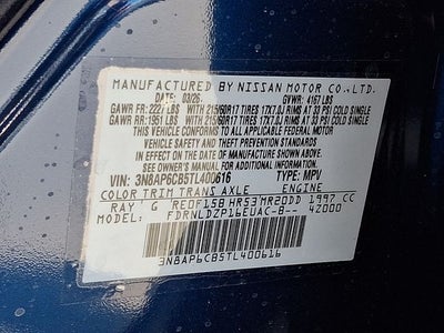 2026 Nissan Kicks SV