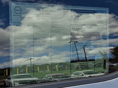 2026 Nissan Kicks SV