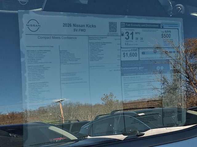 2026 Nissan Kicks SV