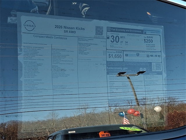 2026 Nissan Kicks SR