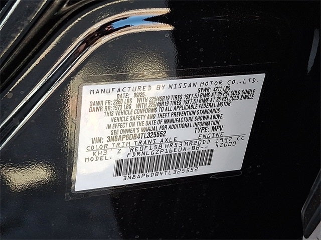 2026 Nissan Kicks SR