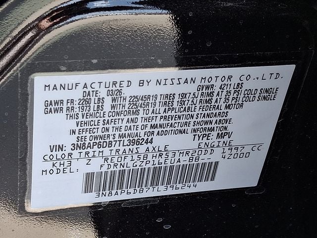 2026 Nissan Kicks SR
