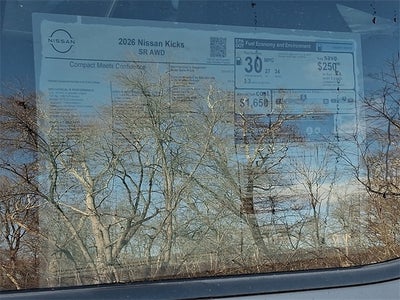 2026 Nissan Kicks SR