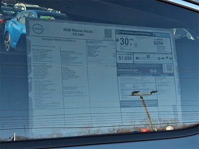 2026 Nissan Kicks SR