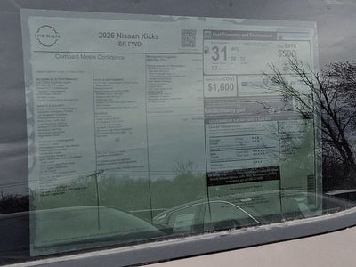 2026 Nissan Kicks SR
