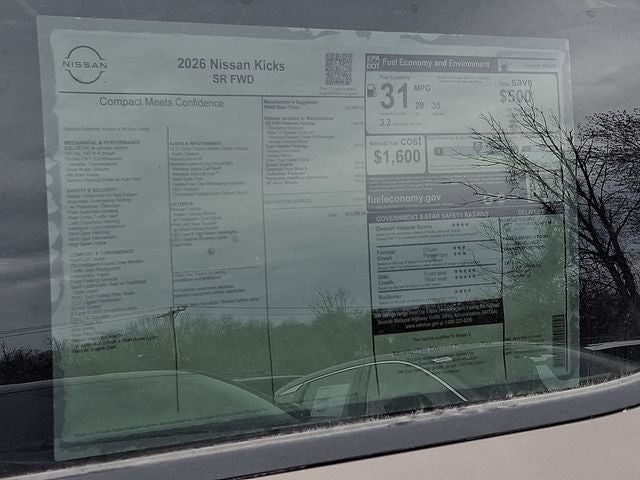 2026 Nissan Kicks SR