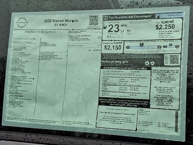 2026 Nissan Murano SV