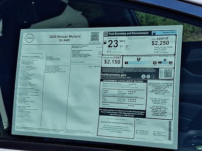 2026 Nissan Murano SV