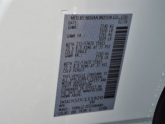 2026 Nissan Murano SL