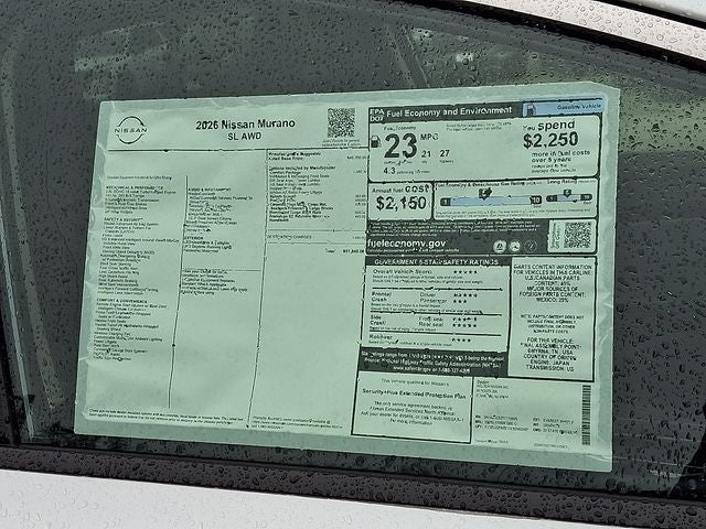 2026 Nissan Murano SL