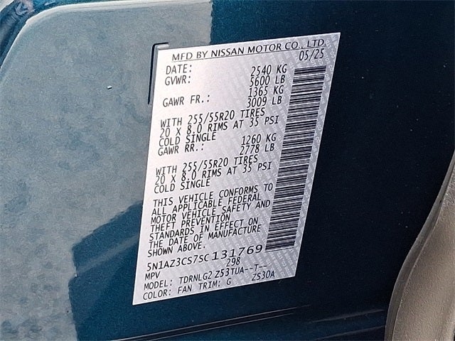 2025 Nissan Murano SL