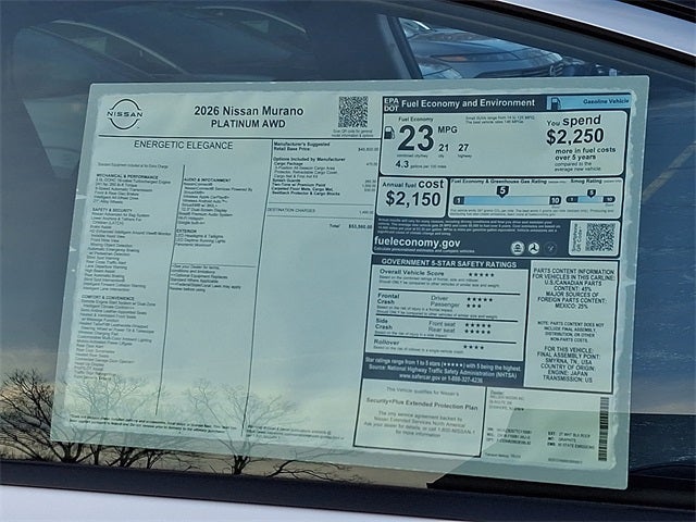 2026 Nissan Murano Platinum