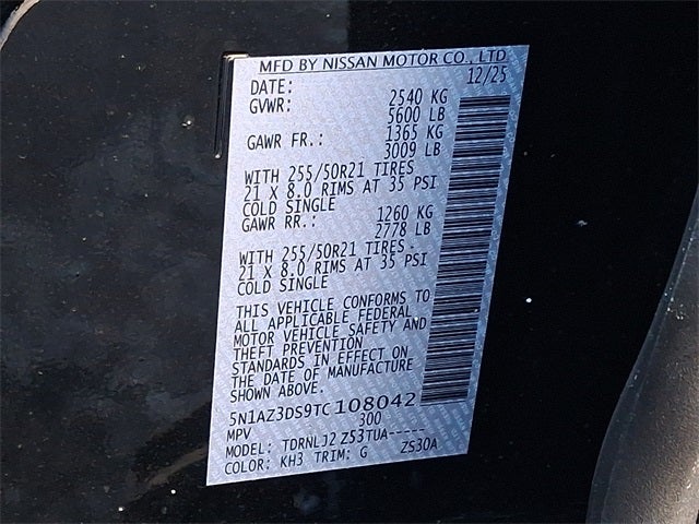 2026 Nissan Murano Platinum