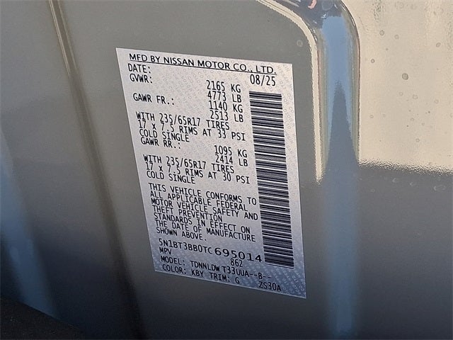 2026 Nissan Rogue Rock Creek