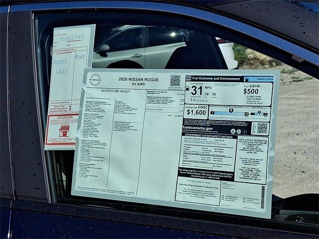 2026 Nissan Rogue SV