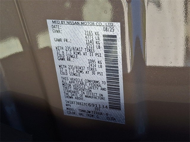 2026 Nissan Rogue Rock Creek