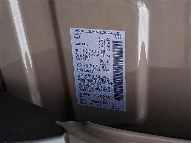 2026 Nissan Rogue Rock Creek