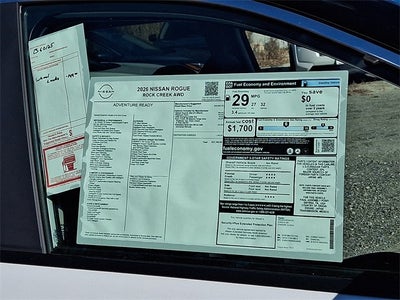 2026 Nissan Rogue Rock Creek