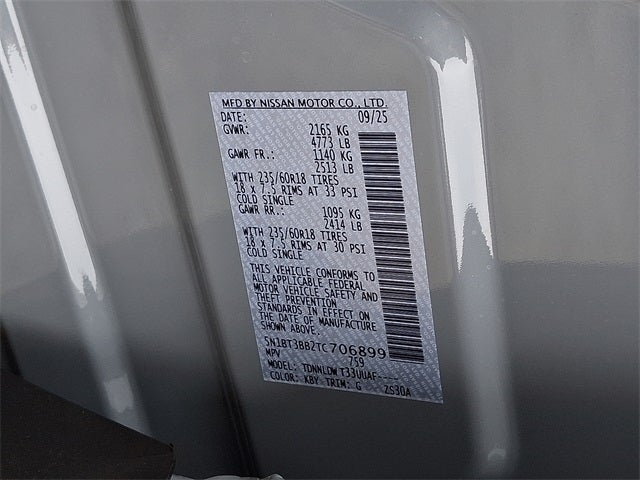 2026 Nissan Rogue SV