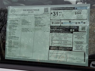 2026 Nissan Rogue SV