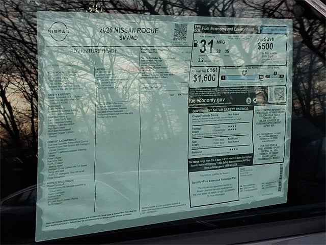 2026 Nissan Rogue SV