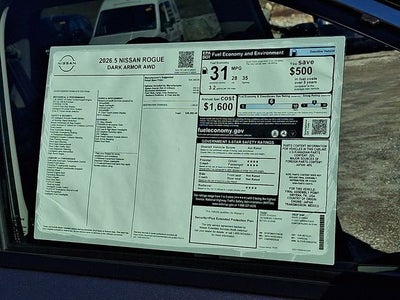 2026 Nissan Rogue Dark Armor