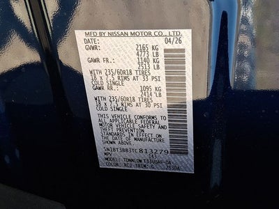 2026 Nissan Rogue SV