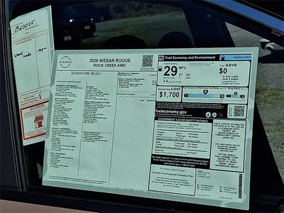 2026 Nissan Rogue Rock Creek