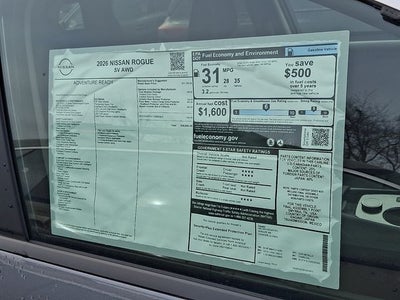 2026 Nissan Rogue SV