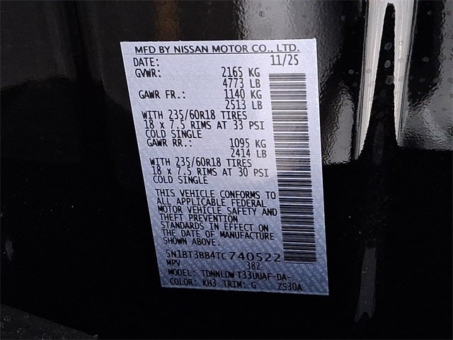 2026 Nissan Rogue SV